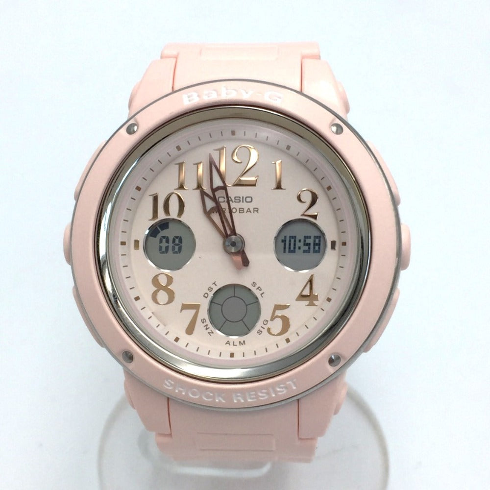G-SHOCK (CASIO ジーショック) 腕時計 CASIO Baby-G　BGA-150EF-4BJF　ピンク　10気圧防水 美品
【中古】