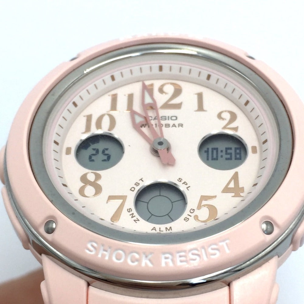 G-SHOCK (CASIO ジーショック) 腕時計 CASIO Baby-G　BGA-150EF-4BJF　ピンク　10気圧防水 美品
【中古】