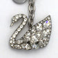 SWAROVSKI (スワロフスキー) キーホルダー SWAROVSKI　バッグチャーム　Swan Lake　5369292 美品