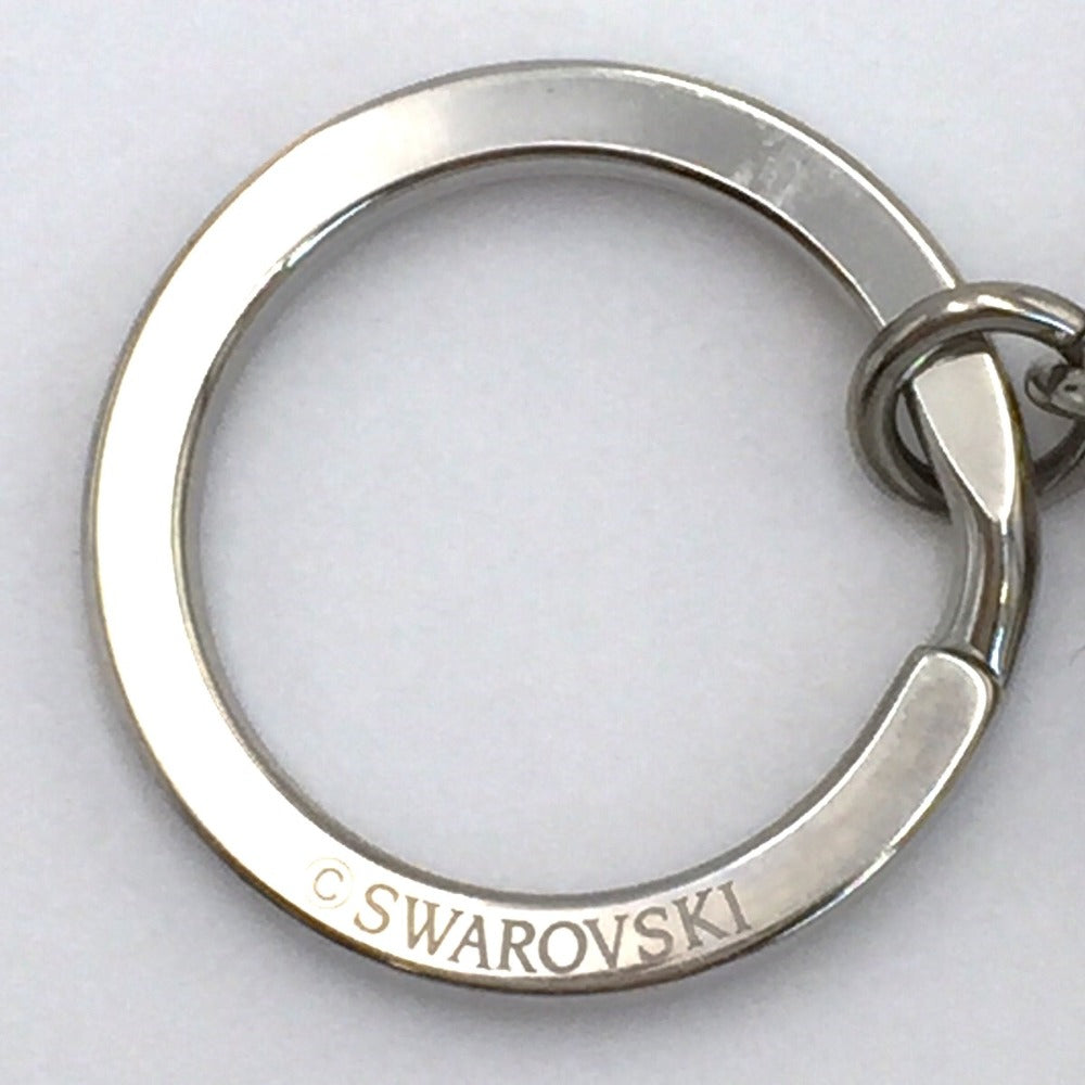 SWAROVSKI (スワロフスキー) キーホルダー SWAROVSKI　バッグチャーム　Swan Lake　5369292 美品