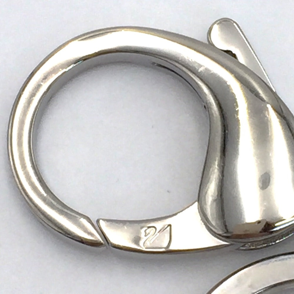 SWAROVSKI (スワロフスキー) キーホルダー SWAROVSKI　バッグチャーム　Swan Lake　5369292 美品