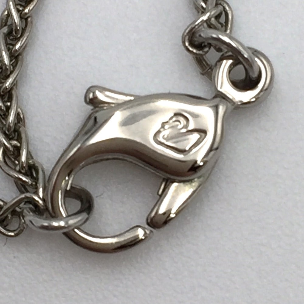 SWAROVSKI (スワロフスキー) ネックレス SWAROVSKI　アロー ハート ネックレス　5019063 美品