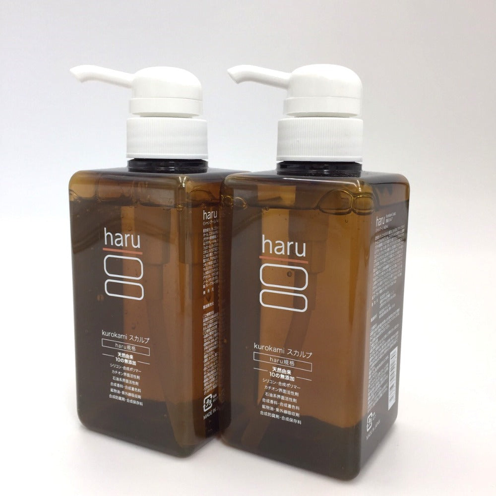 日用雑貨 未開封 haru kurokami スカルプ シャンプー 400ml×2点セット 未使用品