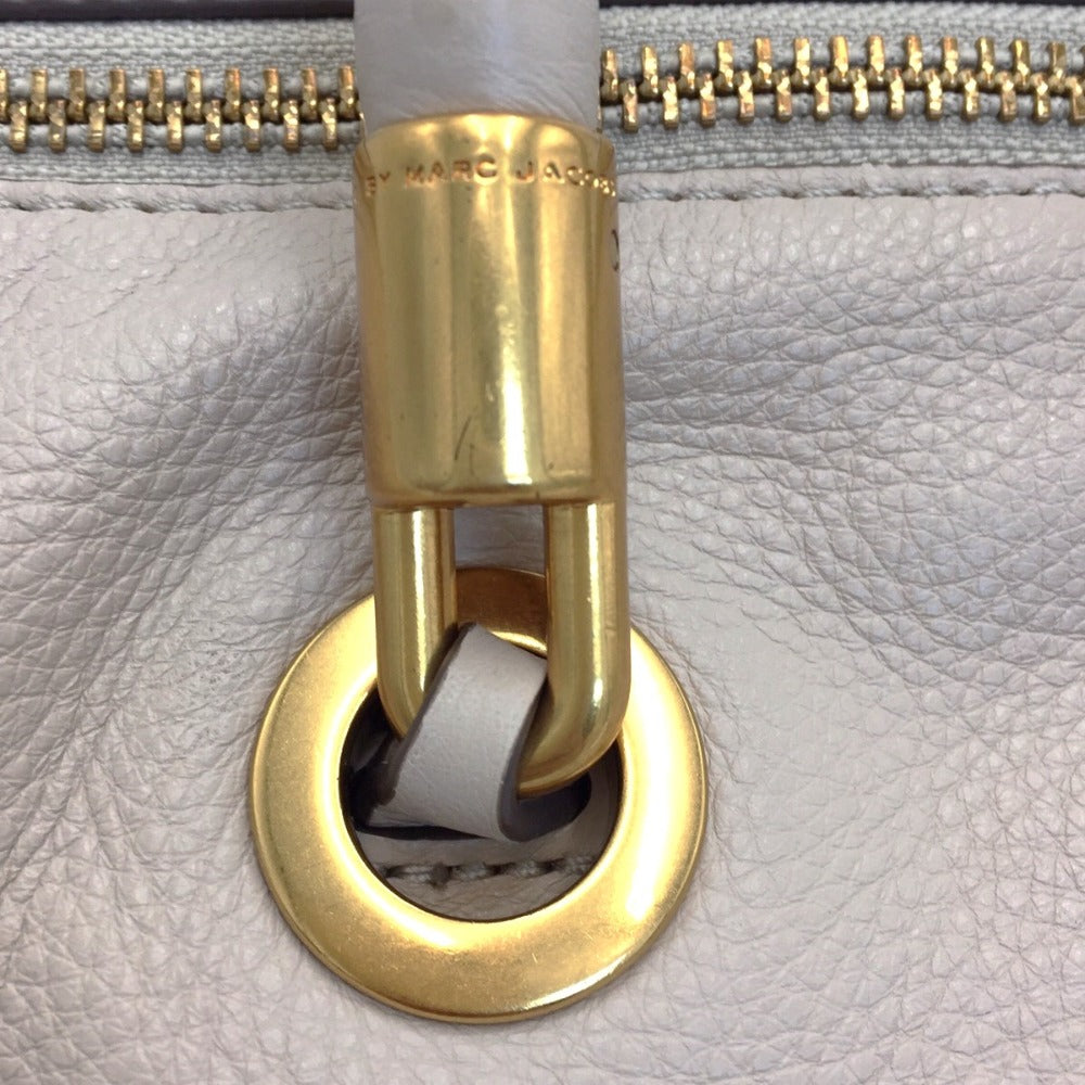 MARC BY MARC JACOBS (マークバイマークジェイコブス) ハンドバッグ MARC BY MARC JACOBS　ハンドバッグ　トートバッグ　ショルダーストラップなし　M0007537-116　ベージュ 美品