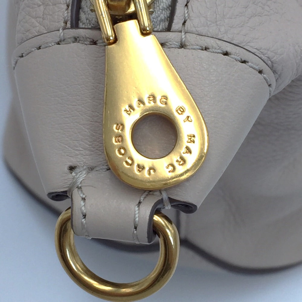 MARC BY MARC JACOBS (マークバイマークジェイコブス) ハンドバッグ MARC BY MARC JACOBS　ハンドバッグ　トートバッグ　ショルダーストラップなし　M0007537-116　ベージュ 美品