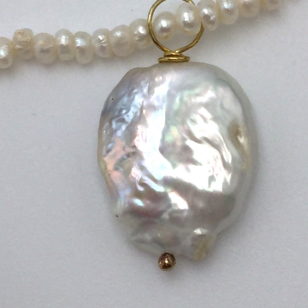 RIVE DROITE (リヴドロワ) ネックレス HERMINA ATHENS　ビンテージパールネックレス　淡水パール　RDZ1021211D0005 RDZ1021211D0005 美品