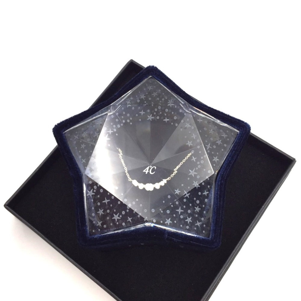 4℃ (ヨンドシー) ネックレス 4℃　ネックレス　2021年クリスマス限定ケース付き　シルバー 美品