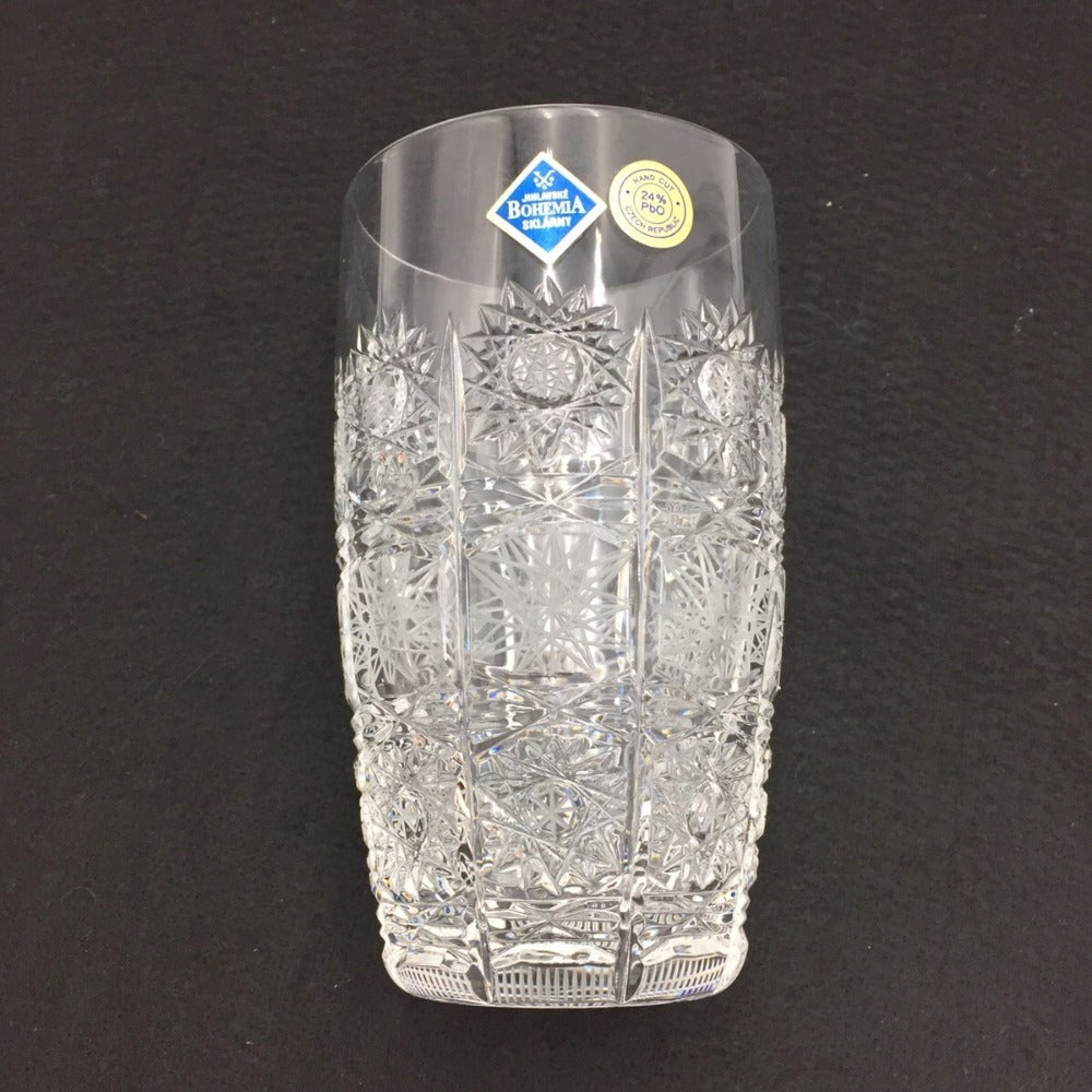 Bohemian glass (ボヘミアングラス) グラス JIHLAVSKE BOHEMIA SKLARNY　ボヘミア タンブラー　2コセット 未使用品
