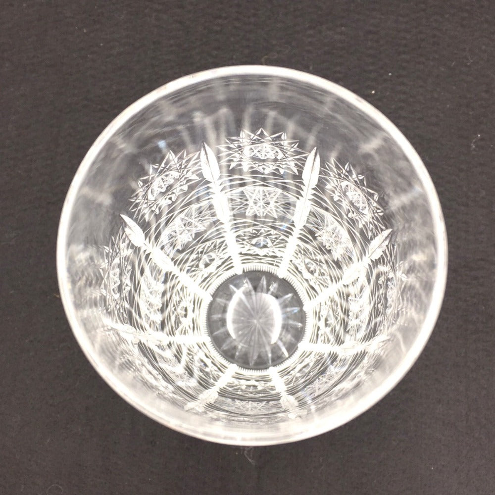 Bohemian glass (ボヘミアングラス) グラス JIHLAVSKE BOHEMIA SKLARNY　ボヘミア タンブラー　2コセット 未使用品