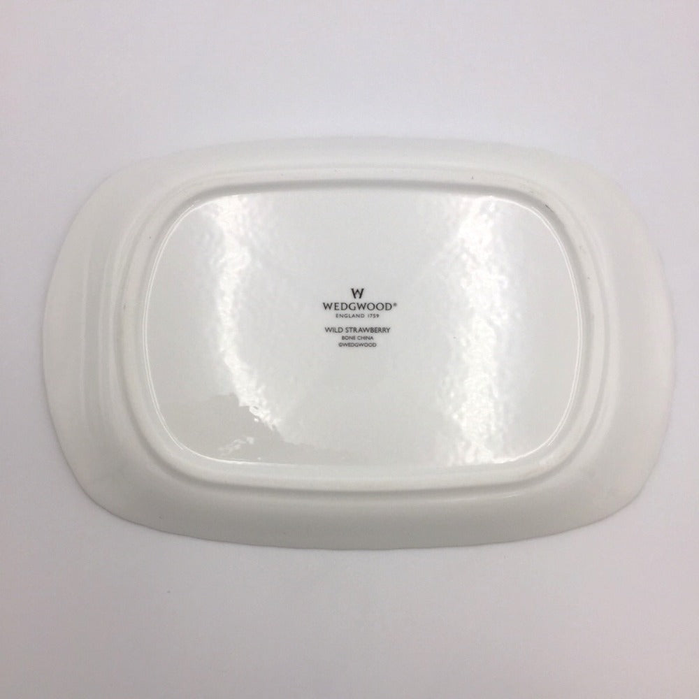 WEDGWOOD (ウエッジウッド) 食器 WEDGWOOD　ワイルドストロベリー　スパイラルトレイ　2枚セット 未使用品