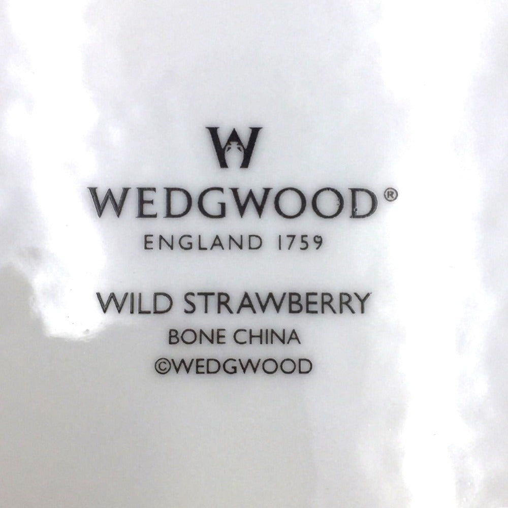 WEDGWOOD (ウエッジウッド) 食器 WEDGWOOD　ワイルドストロベリー　スパイラルトレイ　2枚セット 未使用品