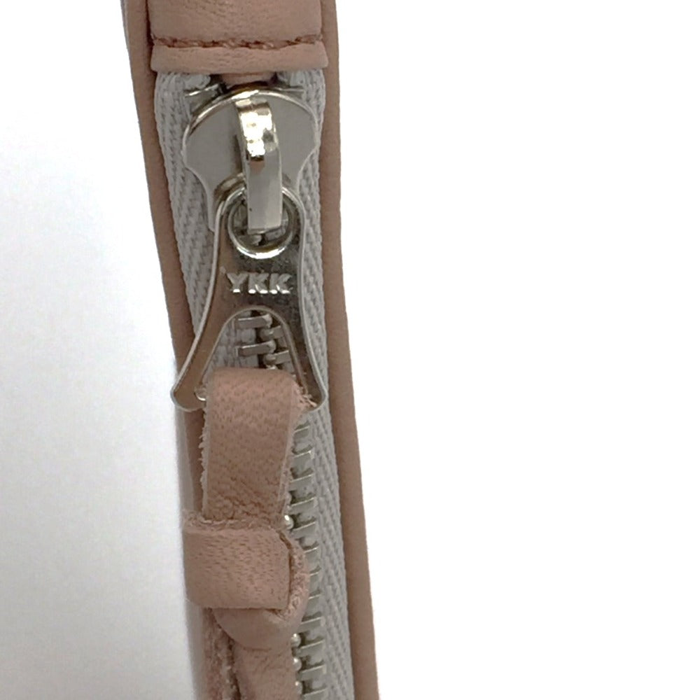 MARGARET HOWELL (マーガレットハウエル) コインケース MARGARET HOWELL　コインケース　マルチケース　ピンクベージュ 美品