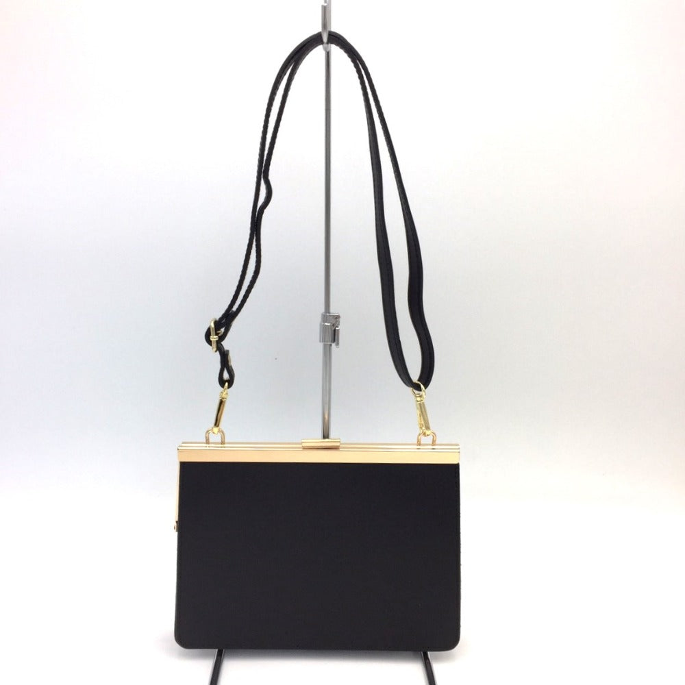 AULENTTI (オウレンティ) ショルダーバッグ AULENTTI FIRENZE　ショルダーバッグ　ブラック 美品
