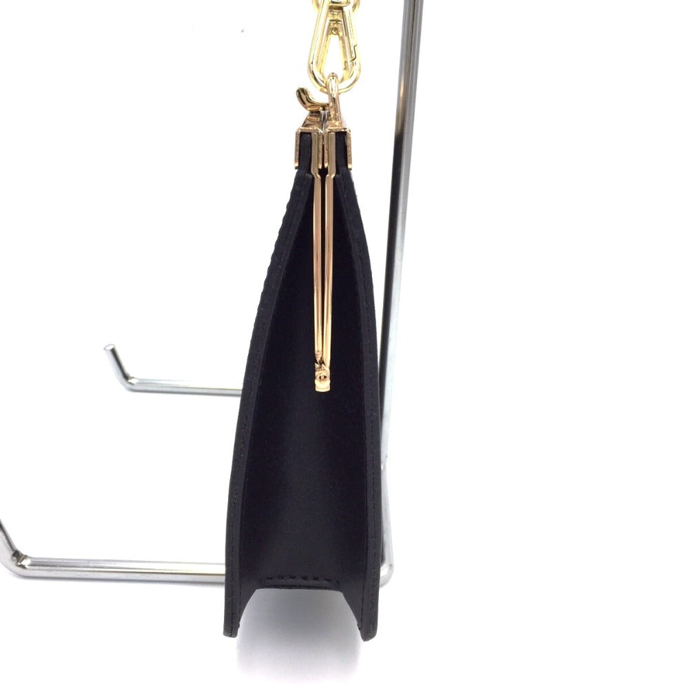 AULENTTI (オウレンティ) ショルダーバッグ AULENTTI FIRENZE　ショルダーバッグ　ブラック 美品