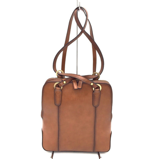 リュック BANUCE　バンニュス　本革2wayリュック　ブラウン　 美品