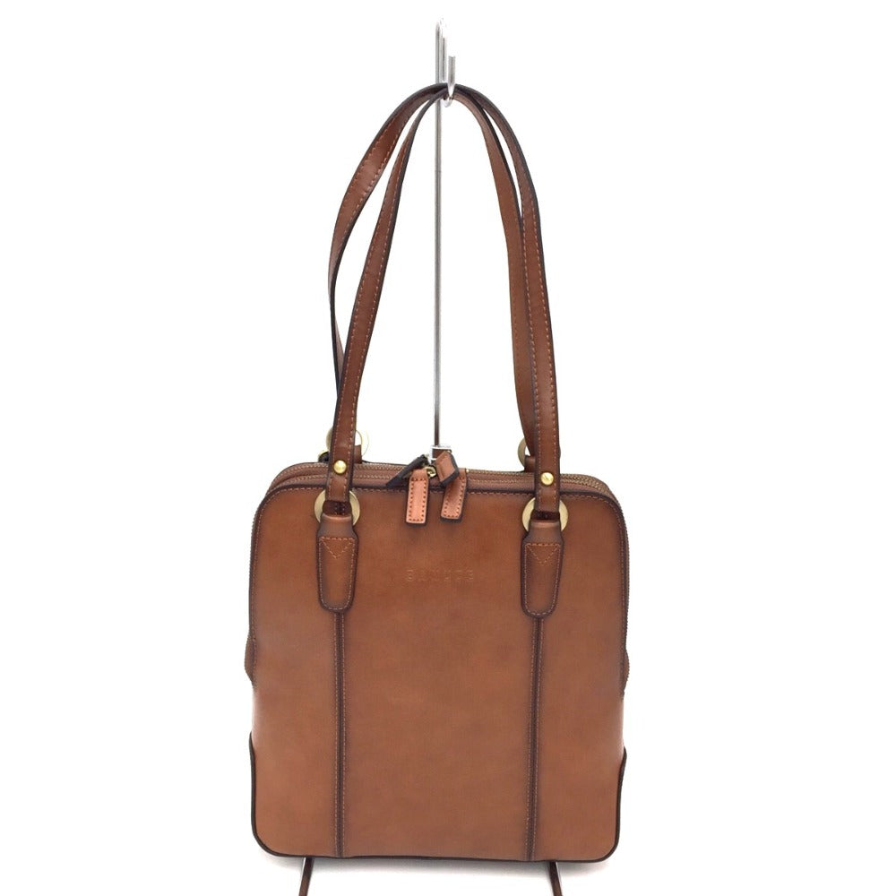 リュック BANUCE　バンニュス　本革2wayリュック　ブラウン　 美品