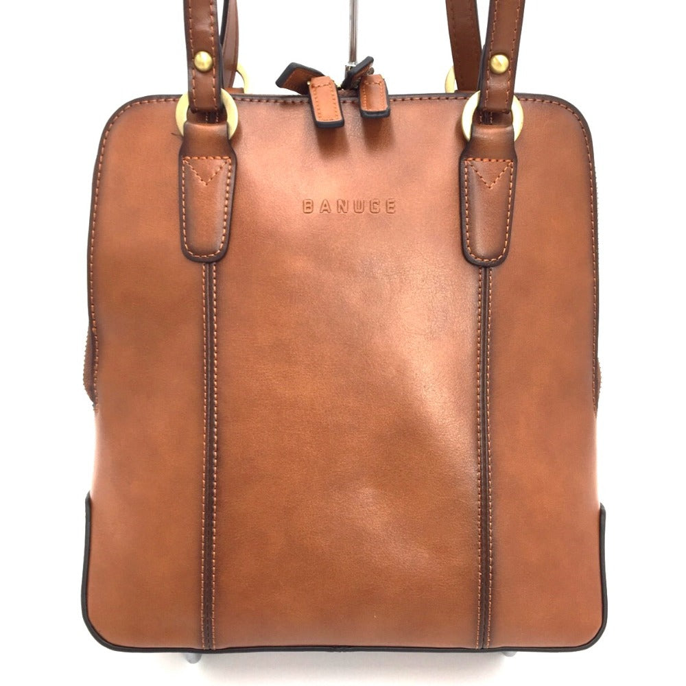 リュック BANUCE　バンニュス　本革2wayリュック　ブラウン　 美品