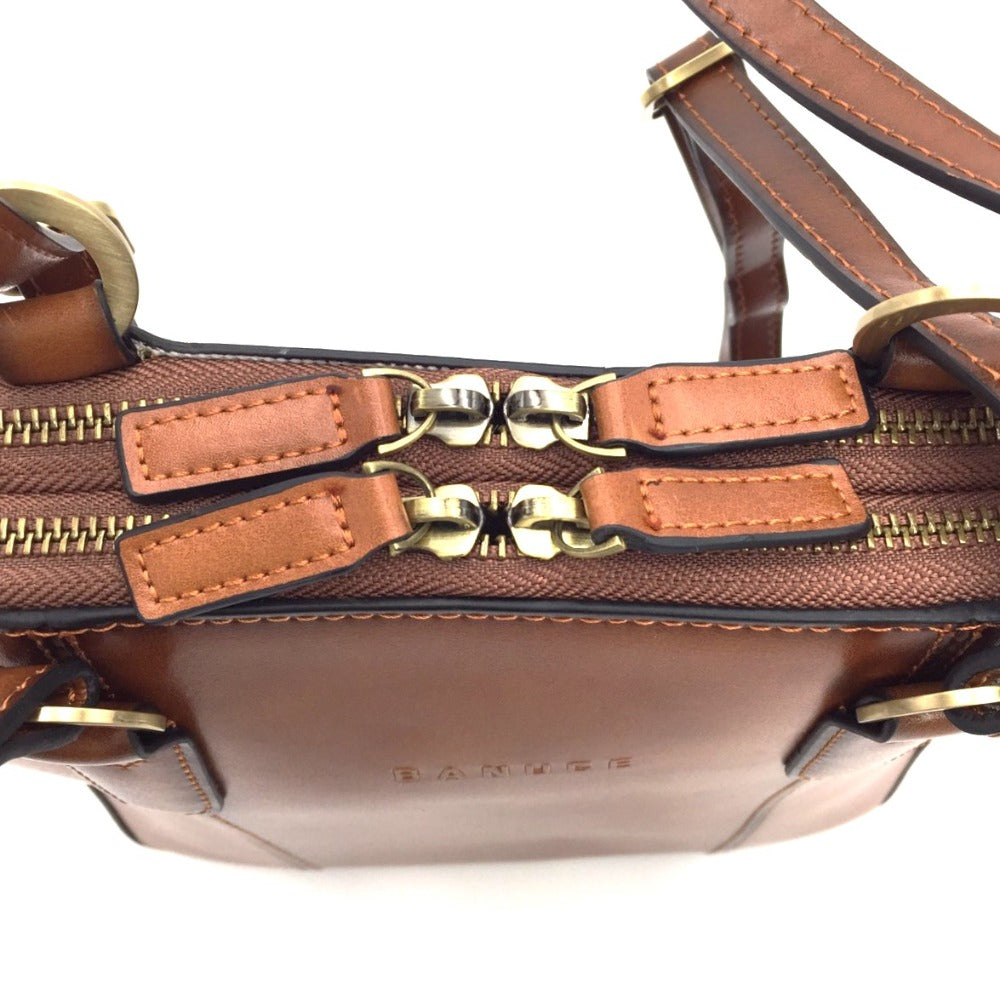 リュック BANUCE　バンニュス　本革2wayリュック　ブラウン　 美品