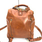 リュック 本革　ダレス　3wayリュック　キャメル7ブラウン　ドクターバッグリュック