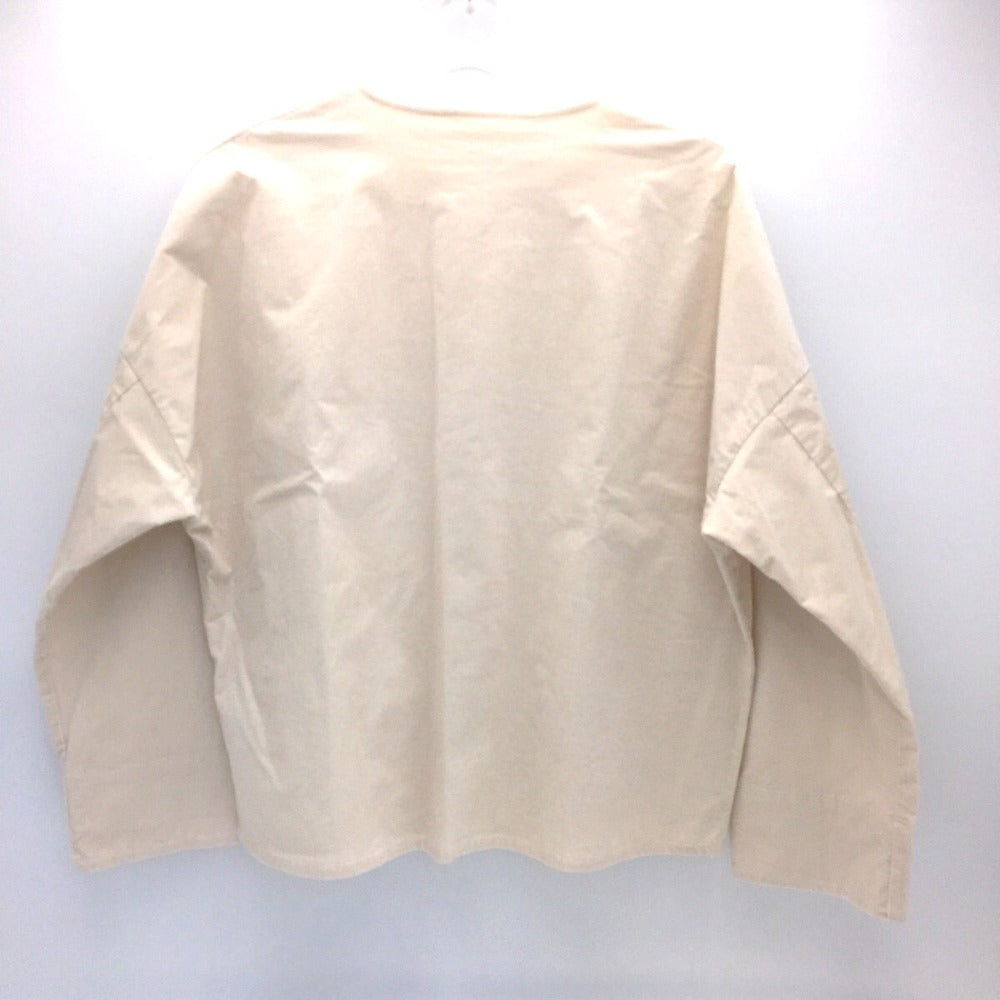 LE GLAZIK (ルグラジック) アウターその他 LE GLAZIK　コーデュロイ ノーカラージャケット　アイボリー　36　JL-3721 JL-3721 美品
