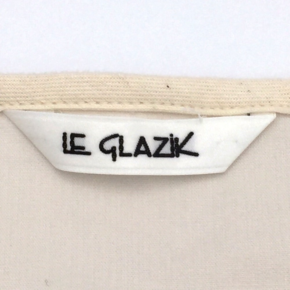 LE GLAZIK (ルグラジック) アウターその他 LE GLAZIK　コーデュロイ ノーカラージャケット　アイボリー　36　JL-3721 JL-3721 美品