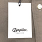 GYMPHLEX (ジムフレックス) 長袖シャツ Gymphlex ワイド ボタンダウンシャツ　カーキグレー　14　GY-B0004　LOX GY-B0004 未使用品
