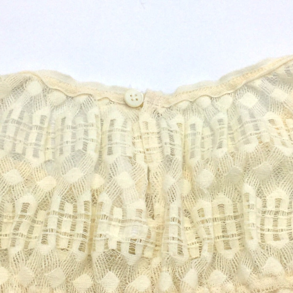 ワンピース U PHORICA　レースワンピース　1　アイボリー　(インナーキャミワンピ付き)　U27-00322-03 U27-00322-03 美品