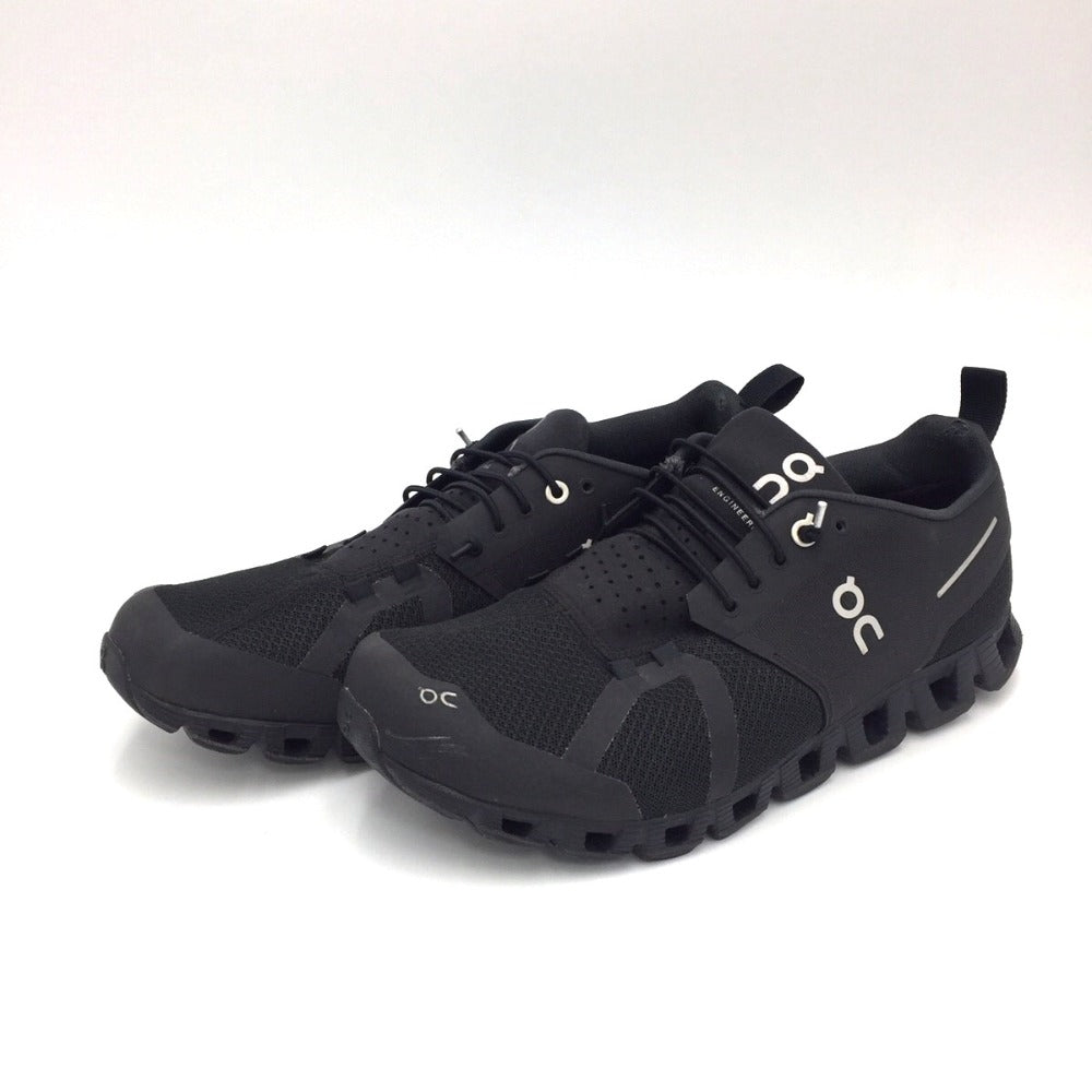スニーカー on　cloud5 waterproof　ランニングシューズ　防水　26.5cm　ブラック 長さ27.5cm