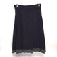 COMME des GARCONS (コムデギャルソン) スカート COMME des GARCONS　プリーツウールスカート　ブラック 　XS　RB-S010 美品