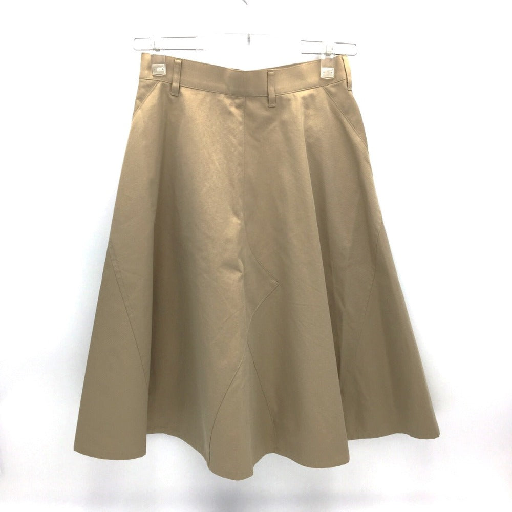 JUNYA WATANABE COMME des GARCONS (ジュンヤワタナベコムデギャルソン) スカート JUNYA WATANABE ひざ丈フレアスカート　ベージュ　XS　JI-S015 美品