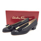 Salvatore Ferragamo (サルヴァトーレフェラガモ) パンプス Salvatore Feragamo　VARA リボンパンプス　ブラック　6　23.0cm　338 長さ24cm 未使用品