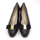 Salvatore Ferragamo (サルヴァトーレフェラガモ) パンプス Salvatore Feragamo　VARA リボンパンプス　ブラック　6　23.0cm　338 長さ24cm 未使用品