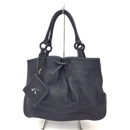 Kitamura (キタムラ) トートバッグ Kitamura　トートバッグ　ハンドバッグ　ネイビー　リボン