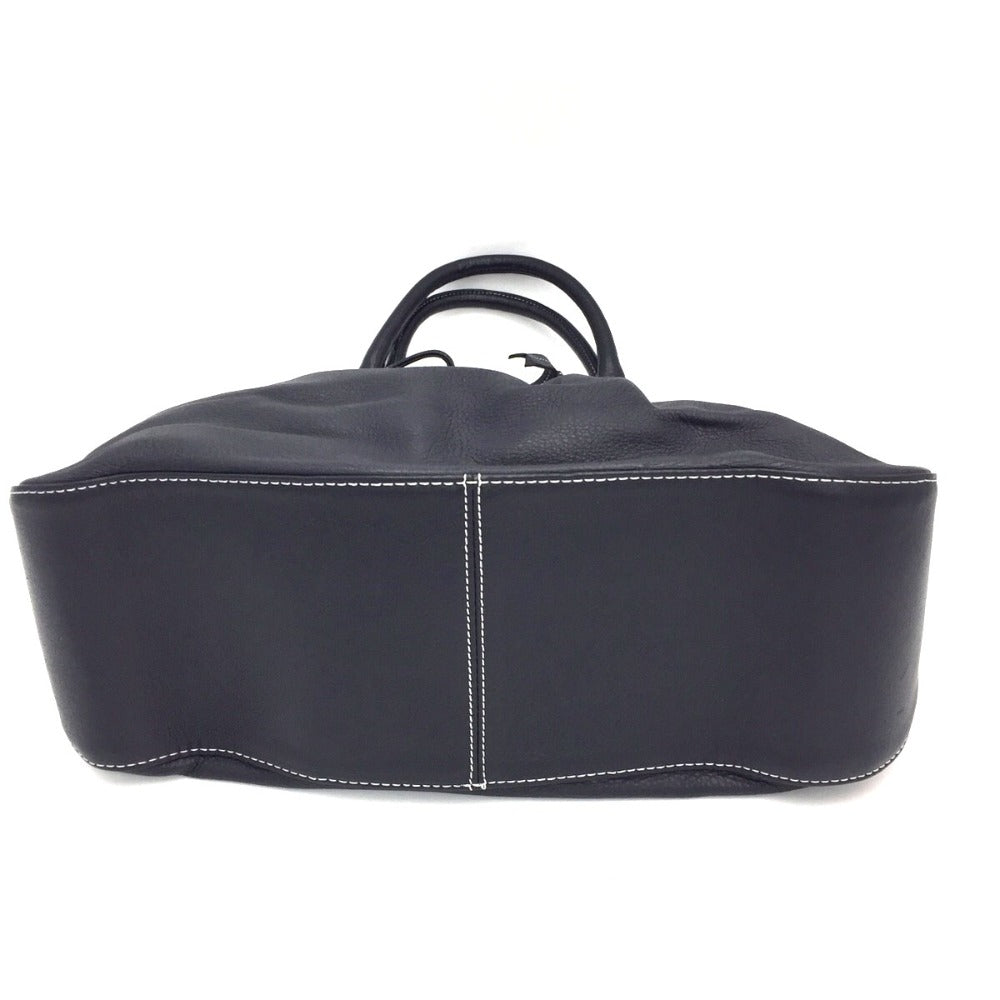 Kitamura (キタムラ) トートバッグ Kitamura　トートバッグ　ハンドバッグ　ネイビー　リボン