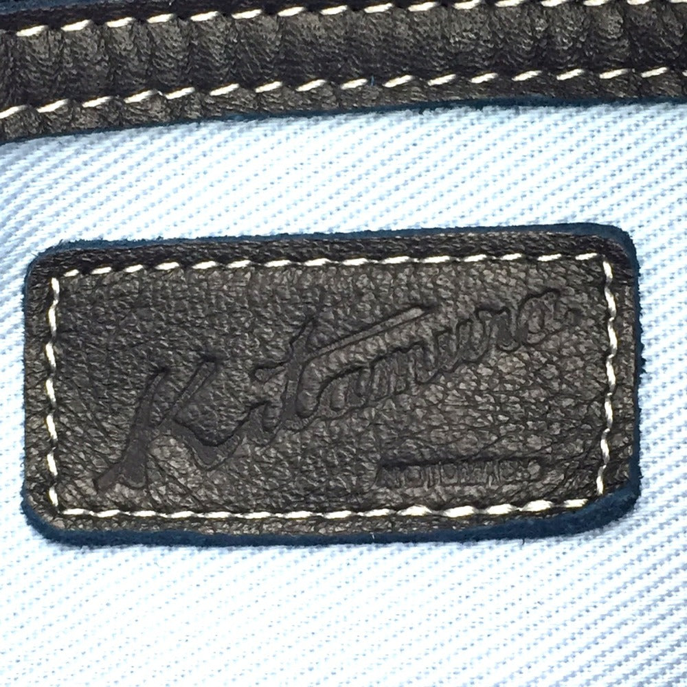 Kitamura (キタムラ) トートバッグ Kitamura　トートバッグ　ハンドバッグ　ネイビー　リボン