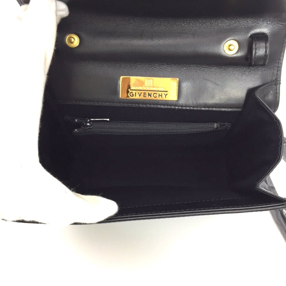 GIVENCHY (ジバンシー) ハンドバッグ GIVENCHY　フォーマルハンドバッグ　ブラック 美品