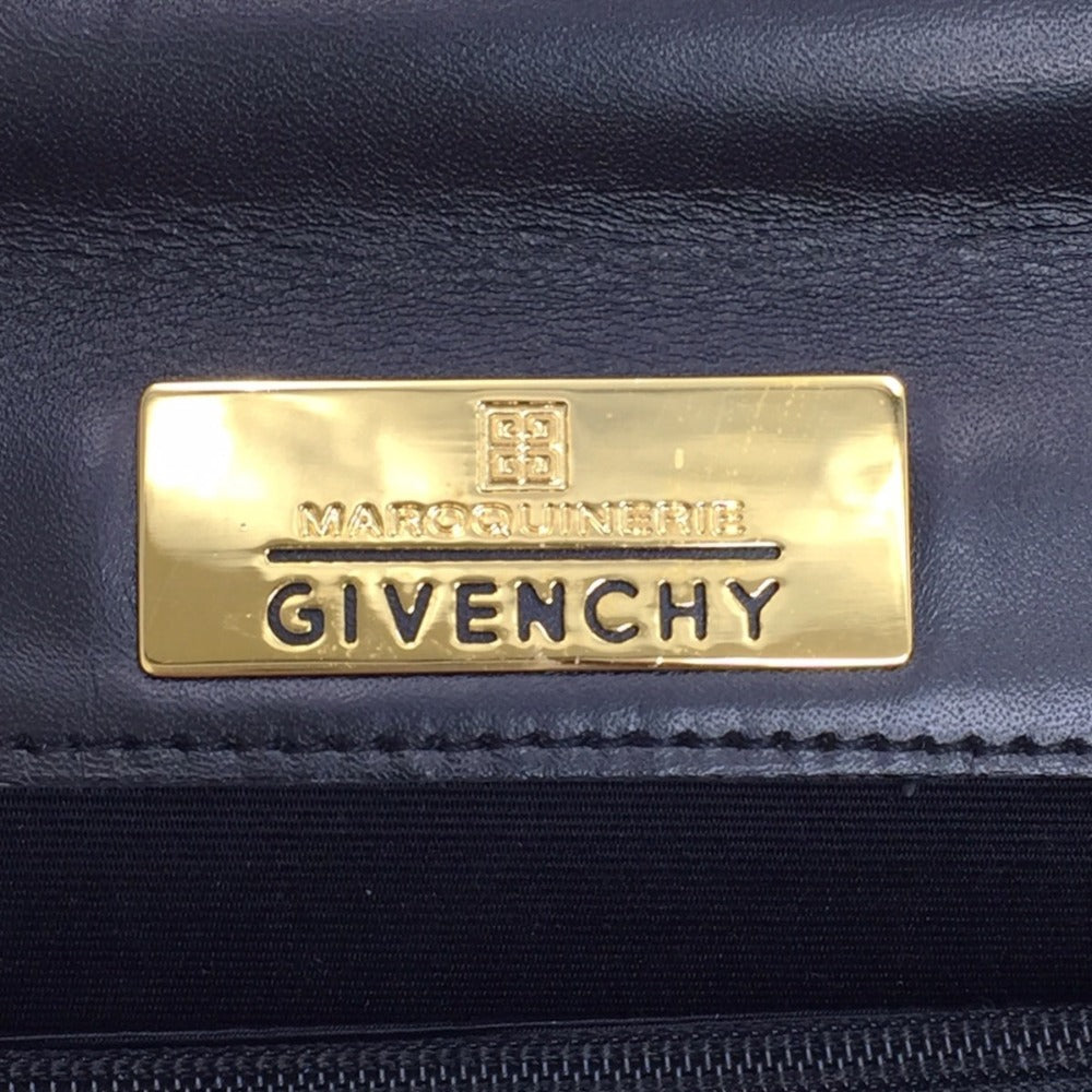 GIVENCHY (ジバンシー) ハンドバッグ GIVENCHY　フォーマルハンドバッグ　ブラック 美品