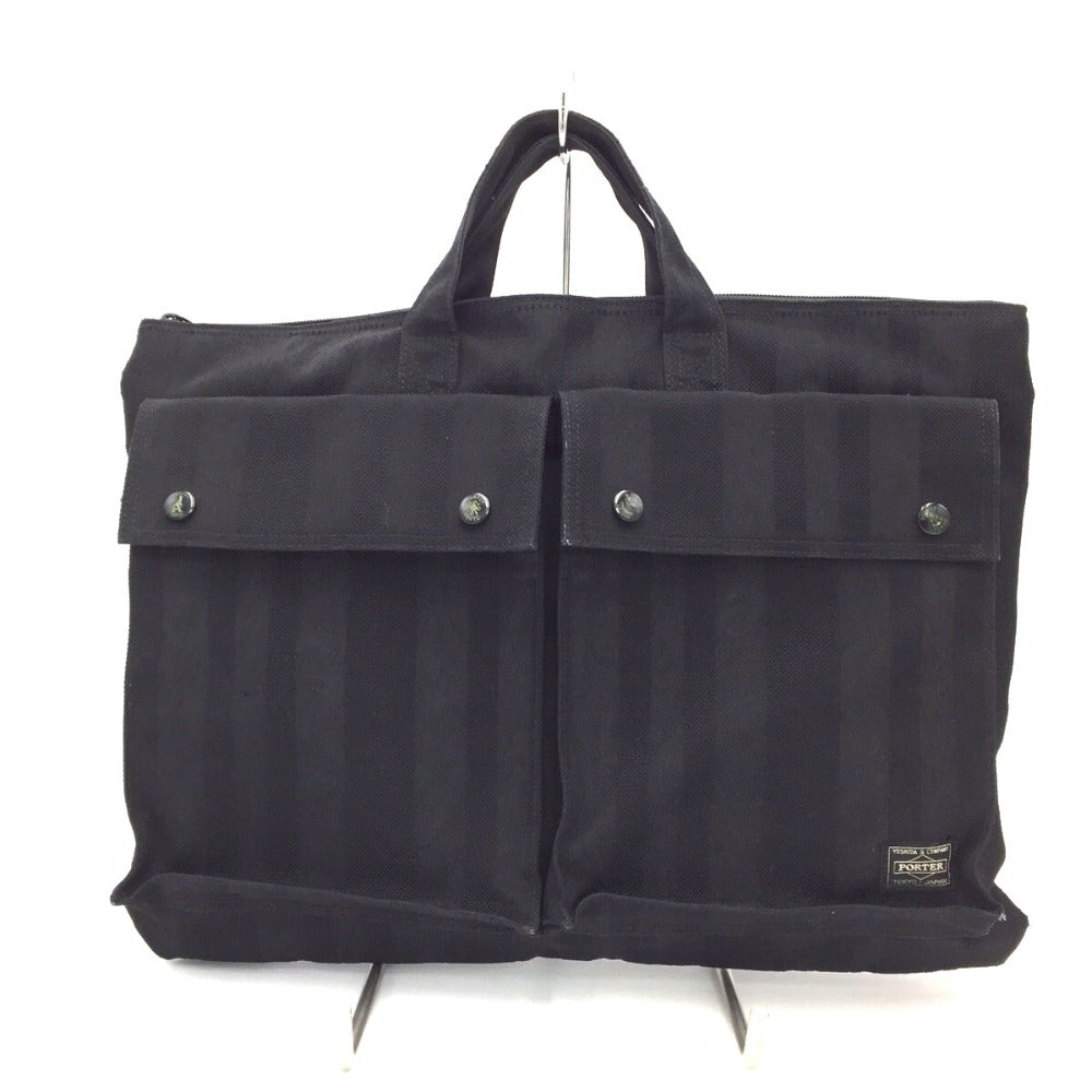 PORTER (ポーター) ブリーフケース PORTER　70周年記念モデル　タンゴブラック　ブリーフケース　トートバッグ　ブラック 美品