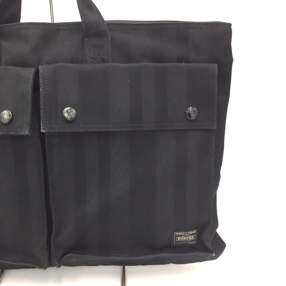 PORTER (ポーター) ブリーフケース PORTER　70周年記念モデル　タンゴブラック　ブリーフケース　トートバッグ　ブラック 美品