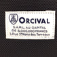 ORCIVAL (オーシバル) トートバッグ ORCIVAL　aranciato別注　CORDURA トートバッグ S　RC-7060　PVC-AR　ブラック 未使用品