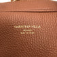 CHRISTIAN VILLA (クリスチャンヴィラ) ボストンバッグ CRISTIAN VILLA　ボストンバッグ　M　キャメル 美品