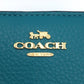 COACH (コーチ) 二つ折り財布 COACH　二つ折り財布　C2862　エメラルドグリーン 美品