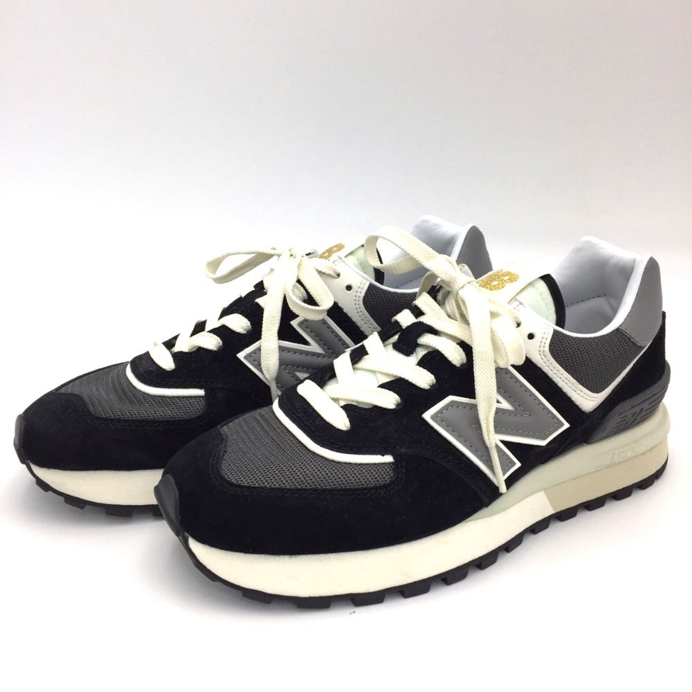 NEW BALANCE (ニューバランス) スニーカー new balance　スニーカー　U574LG G1　ブラック　25.0cm 長さ28cm 美品