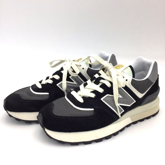 NEW BALANCE (ニューバランス) スニーカー new balance　スニーカー　U574LG G1　ブラック　25.0cm 長さ28cm 美品
