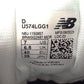 NEW BALANCE (ニューバランス) スニーカー new balance　スニーカー　U574LG G1　ブラック　25.0cm 長さ28cm 美品