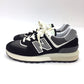 NEW BALANCE (ニューバランス) スニーカー new balance　スニーカー　U574LG G1　ブラック　25.0cm 長さ28cm 美品