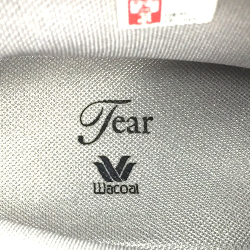 Wacoal (ワコール) ブーツ Wacoal TEAR　晴雨兼用ブーツ　ショートブーツ　カーキ　24.0cm　WTN434 長さ26cm 美品
