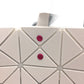 BAOBAO ISSEYMIYAKE (バオバオイッセイミヤケ) トートバッグ BAOBAO ISSEI MIYAKE　LUCENT ONE-TONE　BB31AG623　ライトベージュ 未使用品