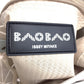 BAOBAO ISSEYMIYAKE (バオバオイッセイミヤケ) トートバッグ BAOBAO ISSEI MIYAKE　LUCENT ONE-TONE　BB31AG623　ライトベージュ 未使用品
