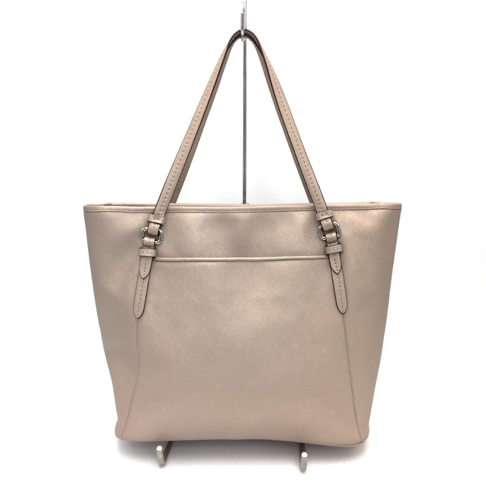 COACH (コーチ) トートバッグ COACH　トートバッグ　F27349　シャンパンベージュ 美品